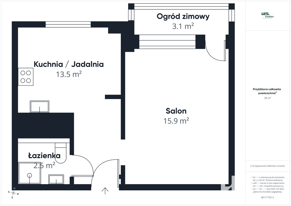 Mieszkanie Wynajem Kraków Kraków-Podgórze Włoska 11